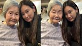 地表凍齡人瑞！李晶晶同框「104歲阿嬤」 網全看傻：強大美女基因