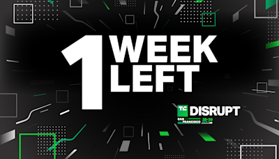 Disrupt 2024 early-bird tickets fly away next Friday