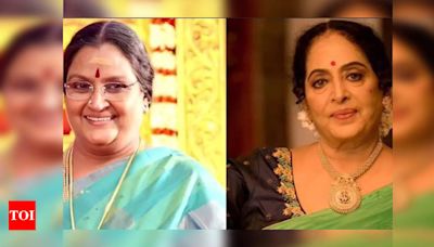 Senior actresses KR. Vijaya and Vadivukarasi to make a cameo appearance in ‘Siragadikka Aasai’ - Times of India