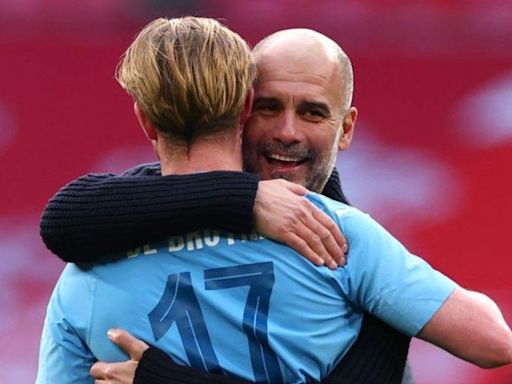 De Bruyne 'isn't leaving' Man City - Guardiola