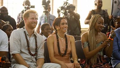 Meghan Markle gushes over Prince Harry during Nigeria visit: ‘You see why I’m married to him?’