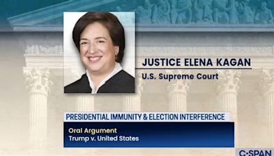 Justice Kagan: "How about if the president orders the military to stage a coup?