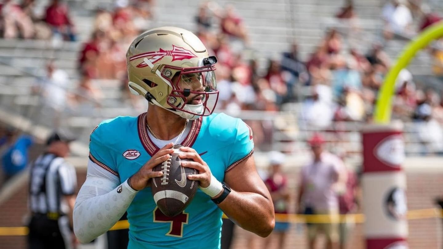 FSU Football's DJ Uiagalelei Listed by CBS Sports as Top 150 Player in 2024