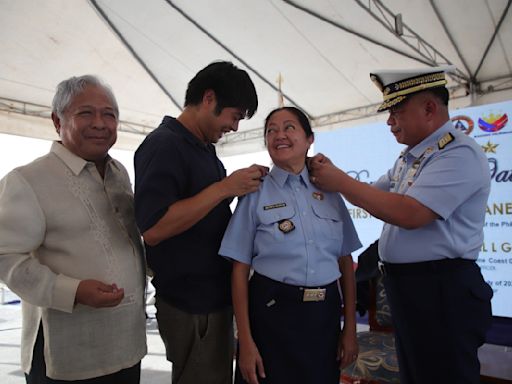 First Lady Liza Araneta-Marcos dons 3 stars as newest Philippine Coast Guard Auxiliary officer