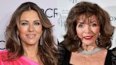 Elizabeth Hurley and Joan Collins Enjoy Fabulous Stay in the Countryside