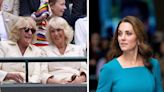 Queen Camilla Makes Appearance at Wimbledon as Tennis Fans Hope Kate Middleton Will Attend Final Matches