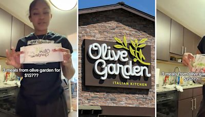 'Go to Olive Garden': Woman shares hack that got her 3 meals for $15 from Olive Garden