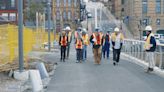 Students get first look at Fundy Quay construction