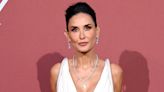 Demi Moore Takes the Plunge in Elegant White Gown (with Thigh-High Slit!) as the Host of 2024 amfAR Gala at Cannes