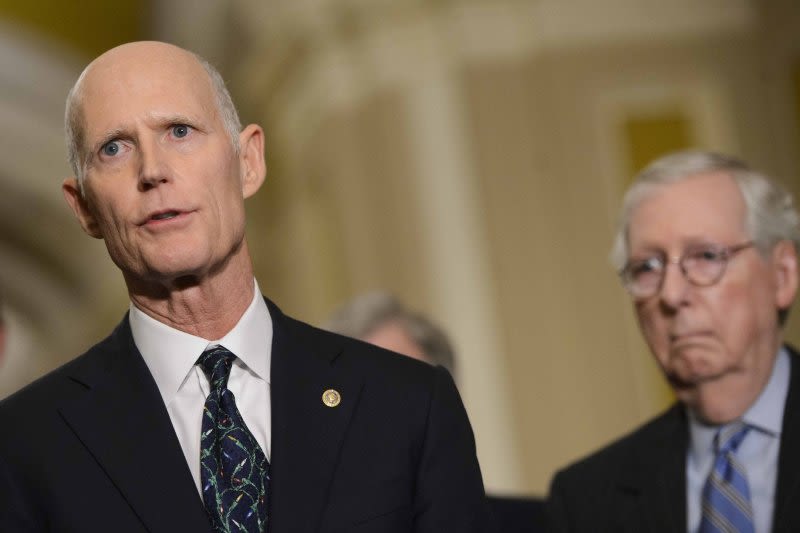 Sen. Rick Scott joins race to succeed Mitch McConnell as Senate GOP leader