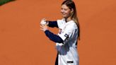 Tim And Stacy Wakefield's Daughter Throws Out First Pitch Months After Their Deaths