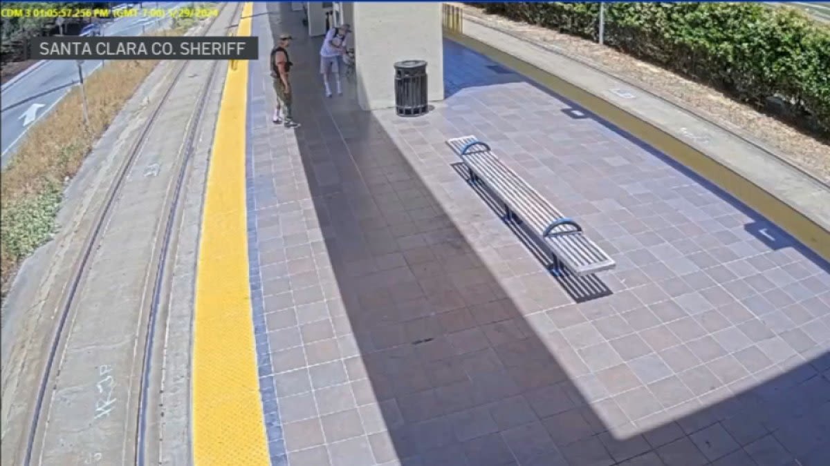 Authorities release video of attack on VTA platform in San Jose