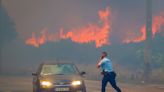 Peligro máximo de incendio en las zonas de Portugal fronterizas con España