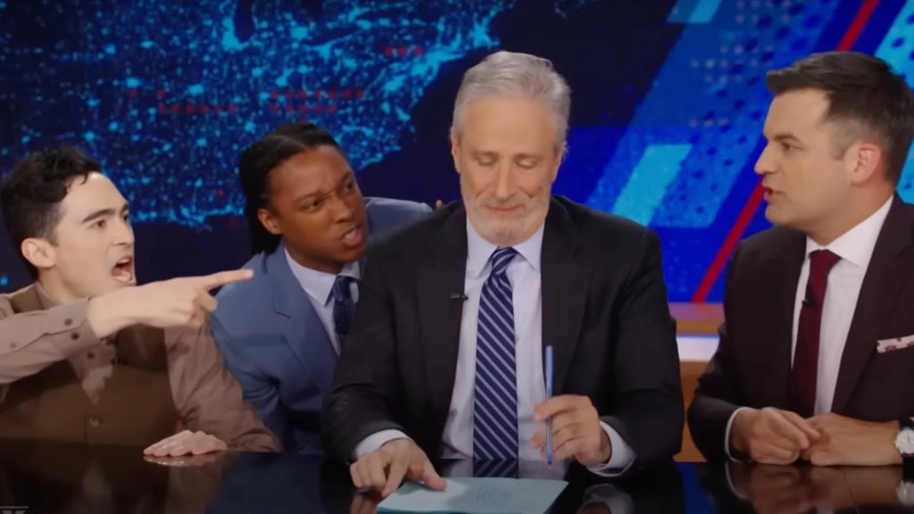 Jon Stewart Thanks Trump for Taking Time From ‘Your Condomless Porn Star Hush Money Trial’ to Shame Jews | Video