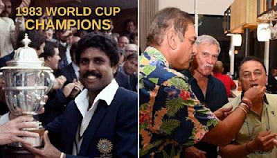 India celebrates 41 years of India’s historic 1983 World Cup win