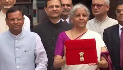 Budget 2024: Finance Minister Nirmala Sitharaman Heads To Rashtrapati Bhavan With Budget Documents; Watch