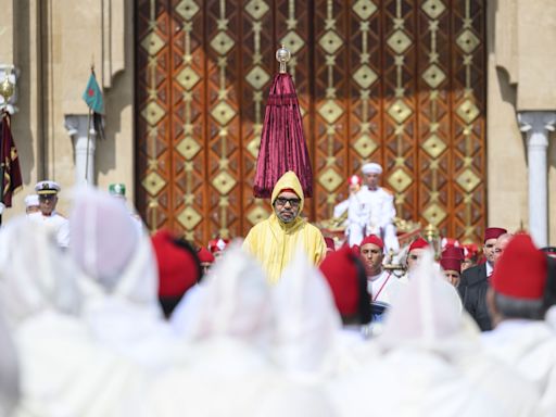 Los notables de Marruecos renuevan su pleitesía al rey Mohamed VI en el Día del Trono