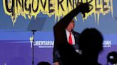 Trump booed and heckled by raucous crowd at Libertarian convention