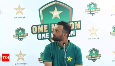 'Pakistan ka captain hai, show respect': Drama at press conference! | Cricket News - Times of India