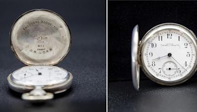 Theodore Roosevelt’s pocket watch was stolen in 1987. It’s finally back at his New York home