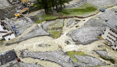 Vier Tote nach Unwettern mit Erdrutsch in der Schweiz