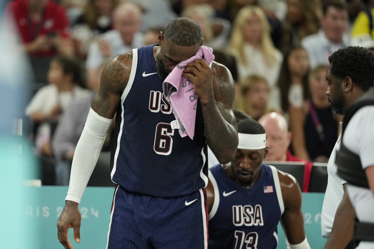 Lakers News: LeBron James Takes Hard Hit, Leaves Game with Stitches at Olympics