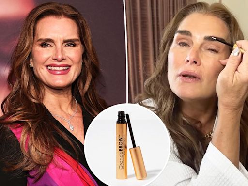 Brooke Shields uses this serum on her iconic eyebrows: ‘Helps them grow’