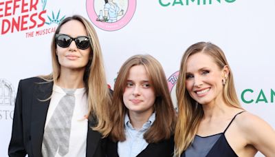 Angelina Jolie's daughter Vivienne, 15, makes rare red carpet appearance