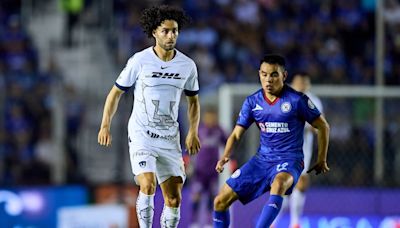 Chino Huerta se hace presente en el marcador del Cruz Azul vs Pumas