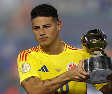 James Rodríguez suena para el Aston Villa, Nottingham Forest, Fulham, Wolverhampton y Brighton de la Premier League