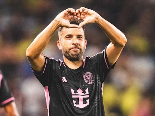 ¡Tremendo gol! Jordi Alba hace de Messi en el Inter Miami