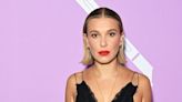 Millie Bobby Brown’s platinum blonde ponytail is hardcore Barbiecore