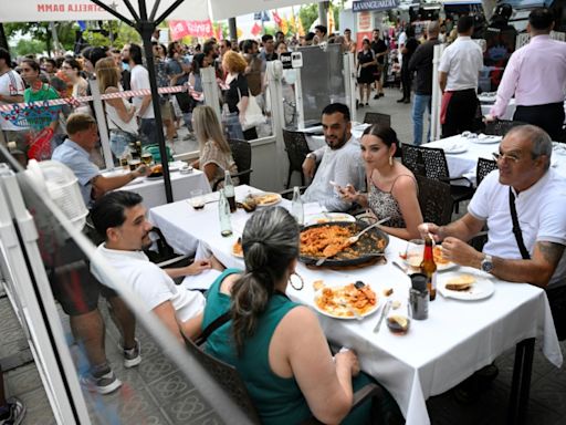 Manifestación en Barcelona contra el turismo masivo