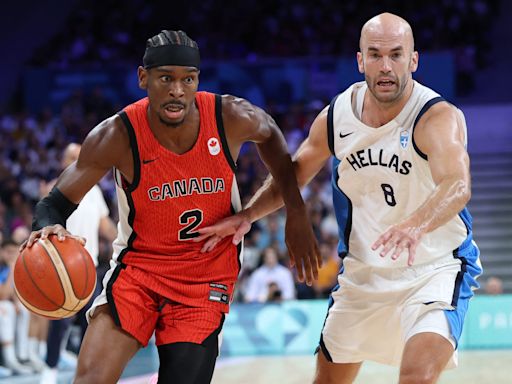 How Shai Gilgeous-Alexander closed out Canada's win over Greece in 2024 Paris Olympics