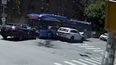 Police chase leads to crash involving MTA bus in Bedford Stuyvesant, Brooklyn; 7 injured