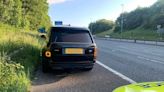 Police called to M6 crash catch Range Rover driver red-handed