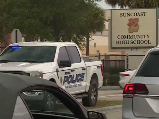 Suncoast Community High School locked down after shooting in nearby parking lot in Riviera Beach