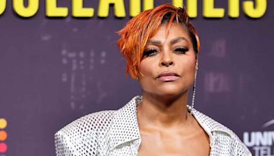 Taraji P. Henson Nearly Bares All in Sexy Dress at Fight Night Premiere