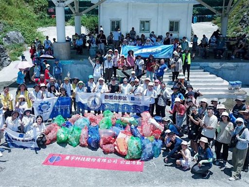 北科大與基隆市政府一起珍愛海洋 基隆嶼原生魚苗放流與淨灘ESG活動