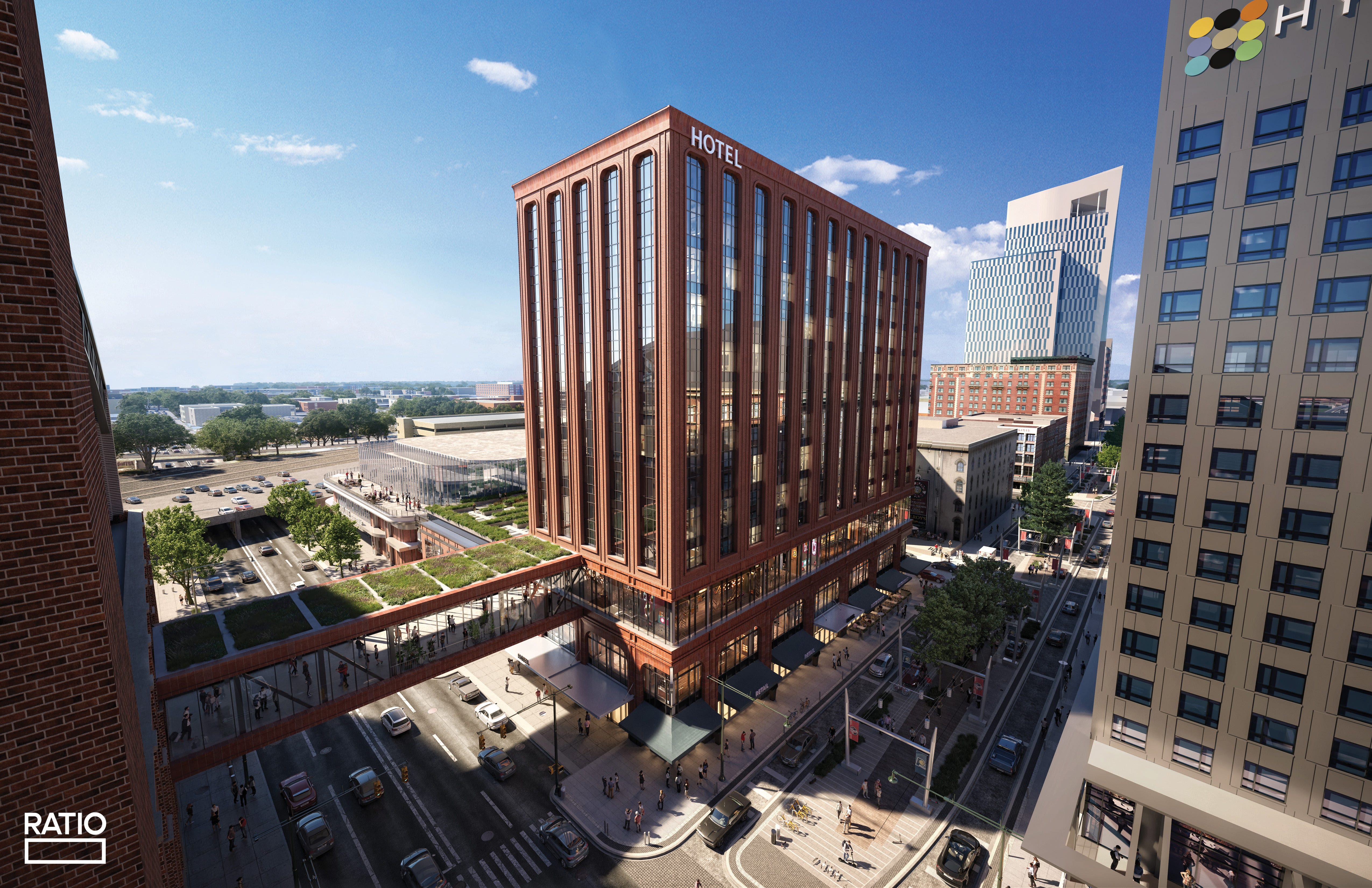 A Shinola hotel, music venue may replace the old CSX warehouse in downtown Indianapolis
