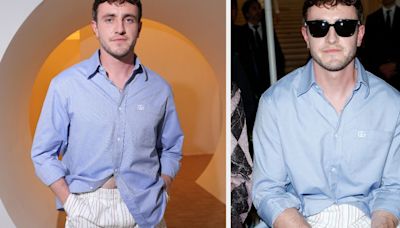 Paul Mescal Wore His Signature Short Shorts To Milan Fashion Week And The Internet Reacted Exactly As You'd Expect