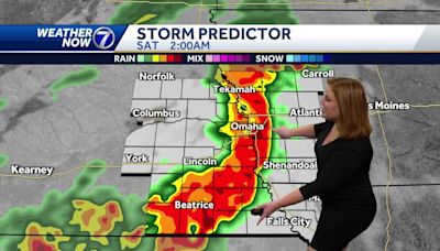 Friday, May 3 afternoon weather forecast