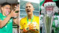 Five goals, Hart s farewell & Santa - how Celtic s trophy day unfolded