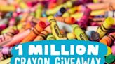 Crayola’s Million Crayon Giveaway encourages kids to color the work with kindness