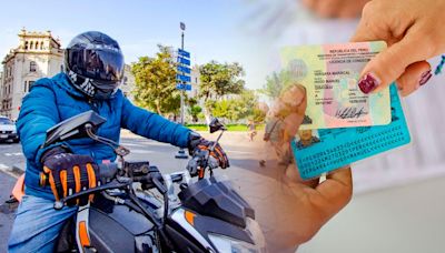 ¿Qué tipo de licencia debo tener para manejar moto en el Perú, según el MTC?
