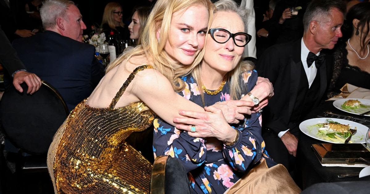 Meryl Streep jokes that Nicole Kidman is so good at acting it’s ‘traumatizing’