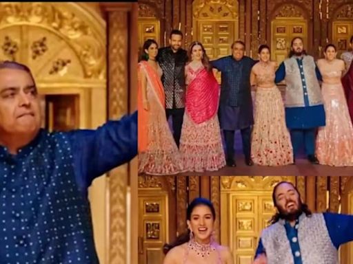 Ambani Clan Lit The Stage on Fire to Shah Rukh Khan's 'Deewangi Deewangi' With Anant And Radhika, WATCH