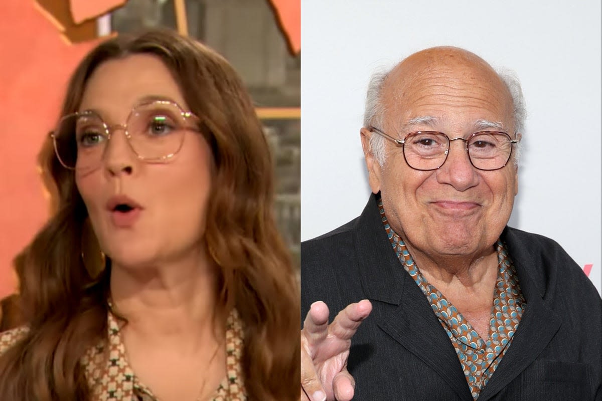 Drew Barrymore reveals embarrassing Danny DeVito blunder