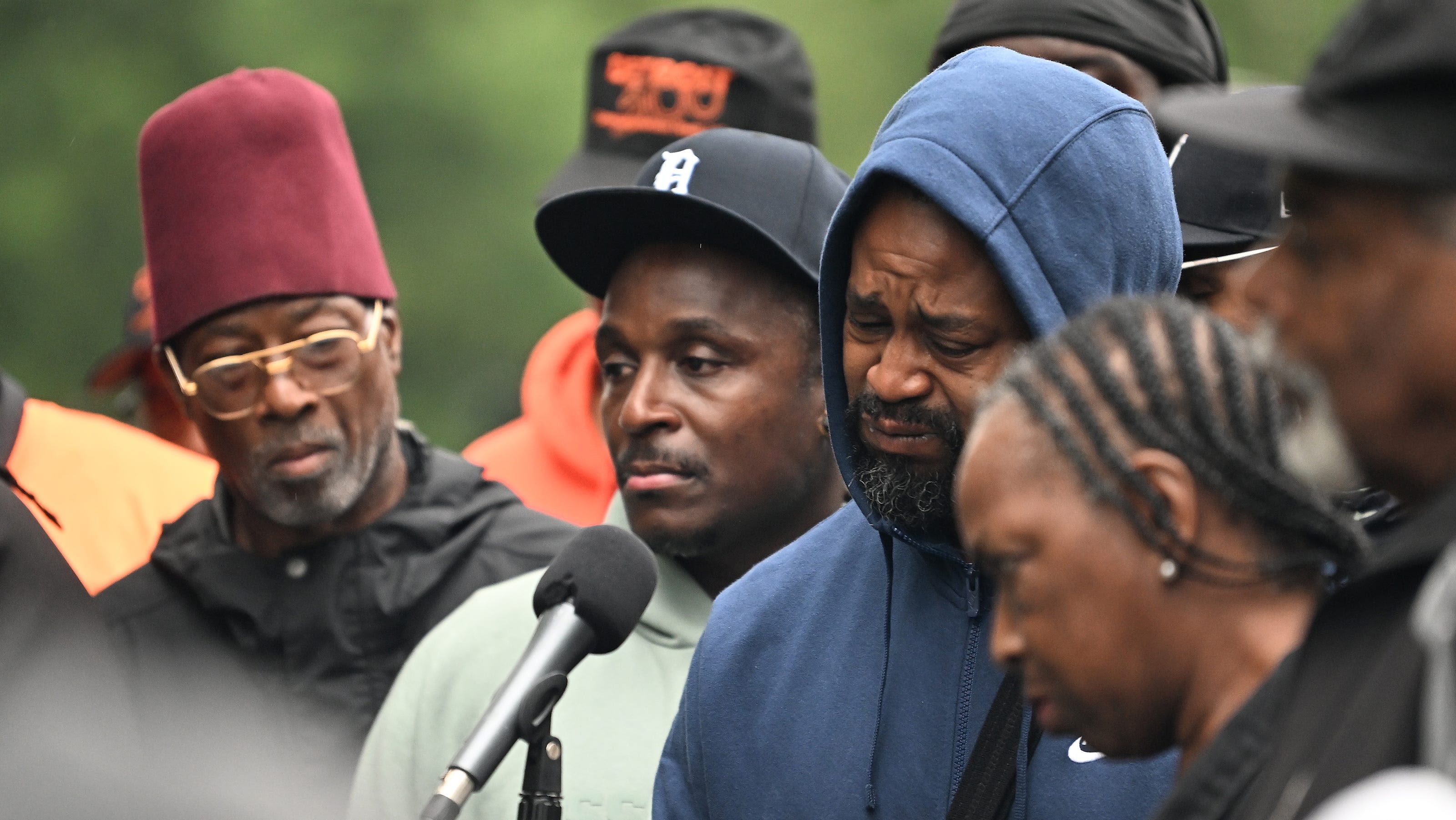 Dozens gather to decry violence after mass shooting in Detroit over Fourth weekend