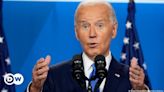 Biden says not in the race 'for my legacy' – DW – 07/12/2024